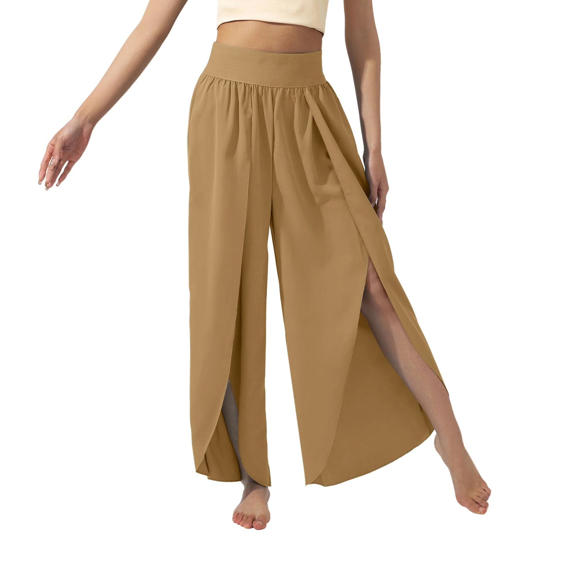 Damen Luftige Culotte mit Seitenschlitzen Heidi-Mode - Image 5