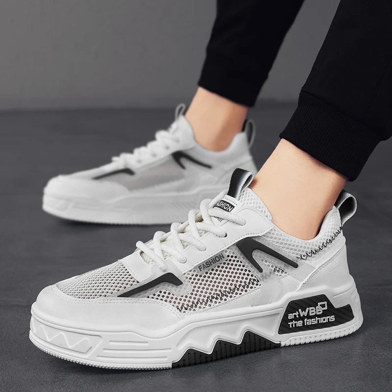Damen Luftige Freizeitsneaker mit atmungsaktiver Mesh-Oberfläche und rutschfester Sohle Heidi Mode - Image 2