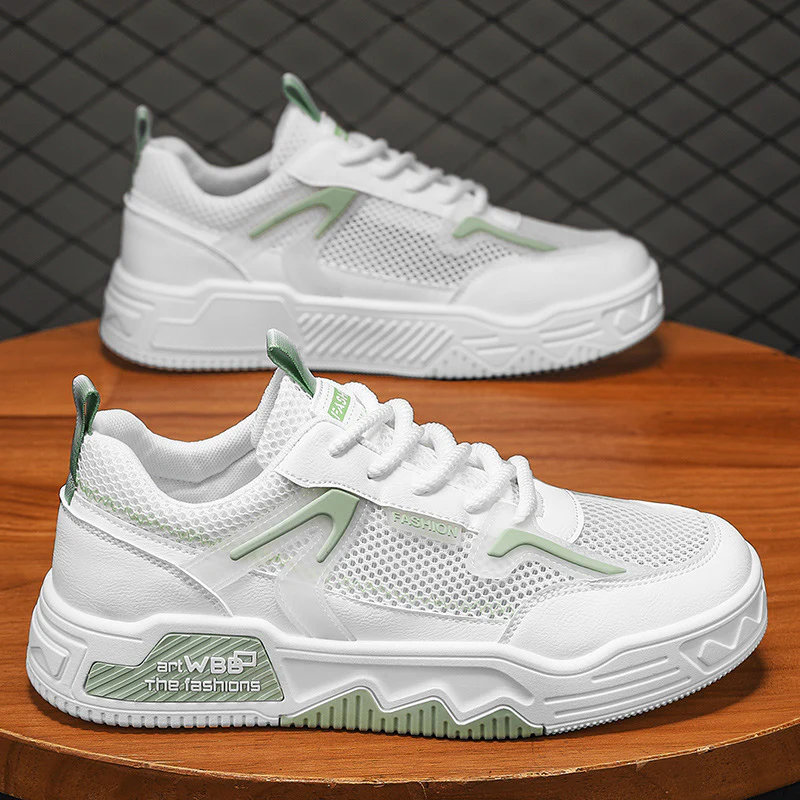 Damen Luftige Freizeitsneaker mit atmungsaktiver Mesh-Oberfläche und rutschfester Sohle Heidi Mode - Image 6
