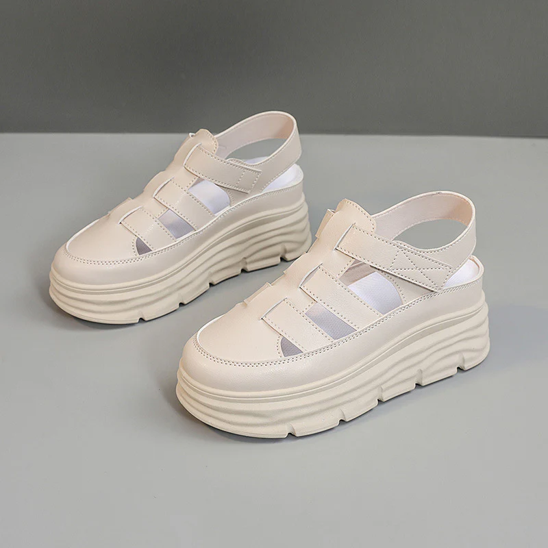 Damen luftige Plateau Sandalen Heidi Mode - Image 2