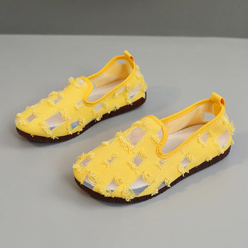 Damen luftige Slip-On Schuhe mit modischem Lochdesign Heidi Mode - Image 6