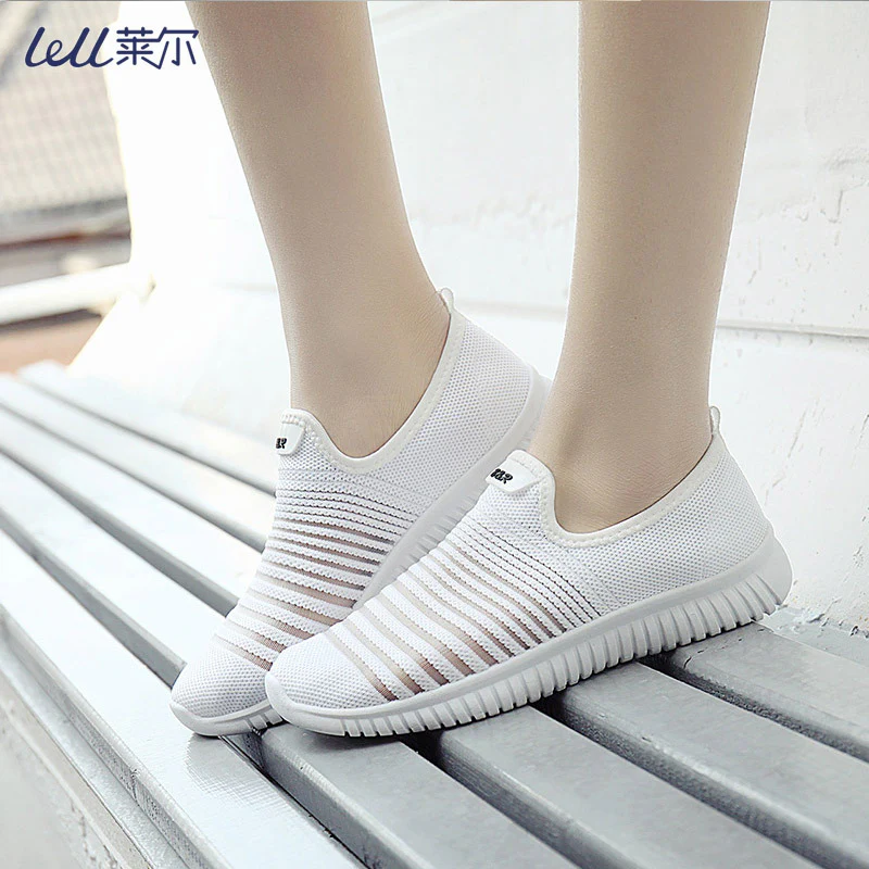 Damen Luftige Slip-On Sneakers Heidi Mode - Image 5