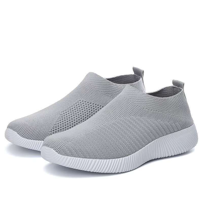 Damen luftige Slip-On Sneakers mit atmungsaktivem Design Heidi Mode - Image 11