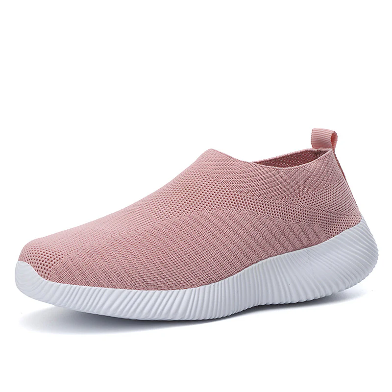Damen luftige Slip-On Sneakers mit atmungsaktivem Design Heidi Mode - Image 4