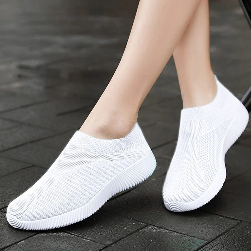 Damen luftige Slip-On Sneakers mit atmungsaktivem Design Heidi Mode - Image 7