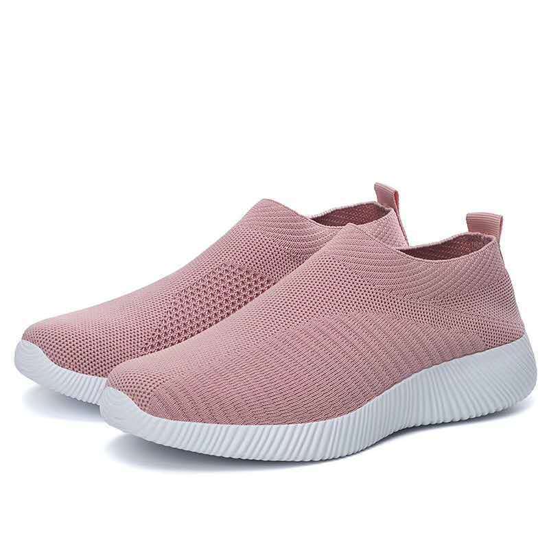 Damen luftige Slip-On Sneakers mit atmungsaktivem Design Heidi Mode - Image 8