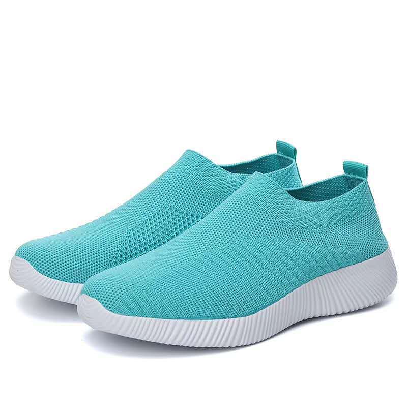 Damen luftige Slip-On Sneakers mit atmungsaktivem Design Heidi Mode - Image 9