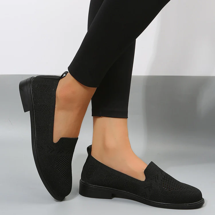 Damen luftige Slip-On Sneakers mit atmungsaktivem Netzmaterial Heidi Mode - Image 6