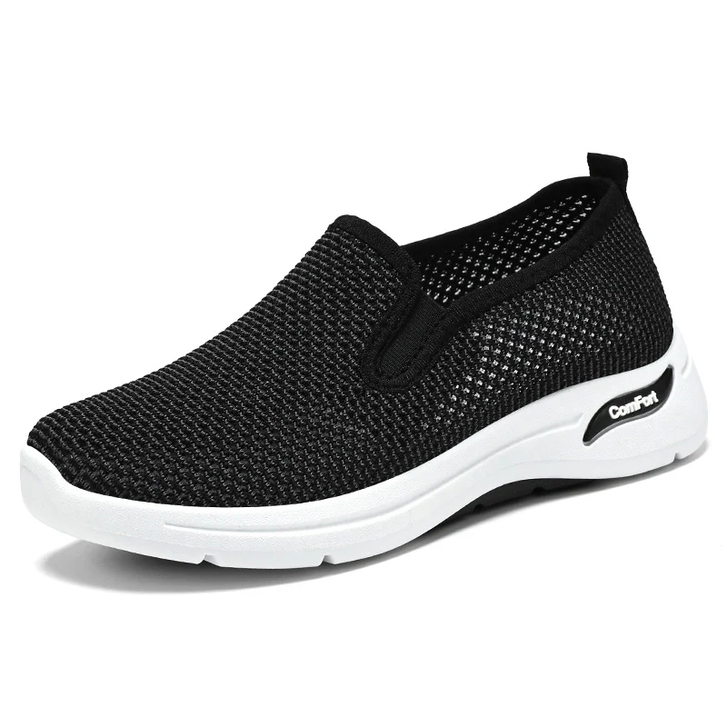 Damen Luftige Slip-On Sneakers mit elastischem Strickdesign Heidi Mode - Image 5
