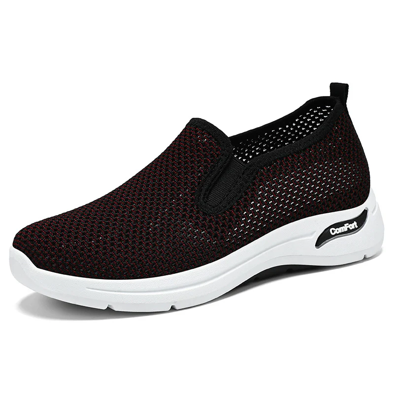 Damen Luftige Slip-On Sneakers mit elastischem Strickdesign Heidi Mode - Image 8