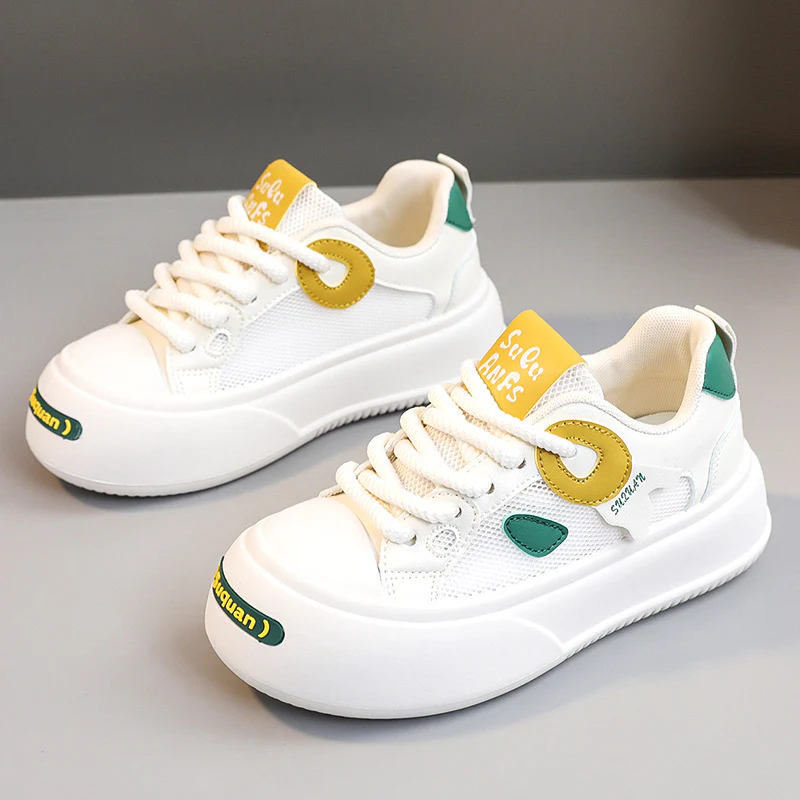 Damen luftige Sneaker mit atmungsaktivem Mesh-Obermaterial und rutschfester Sohle Heidi Mode - Image 2