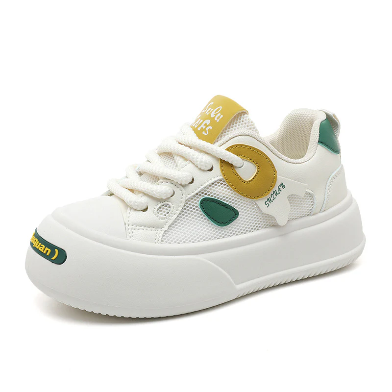 Damen luftige Sneaker mit atmungsaktivem Mesh-Obermaterial und rutschfester Sohle Heidi Mode - Image 5