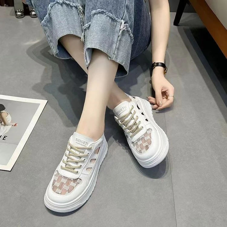 Damen Luftige Sneaker mit innovativem Design und atmungsaktiven Einsätzen Heidi Mode - Image 4