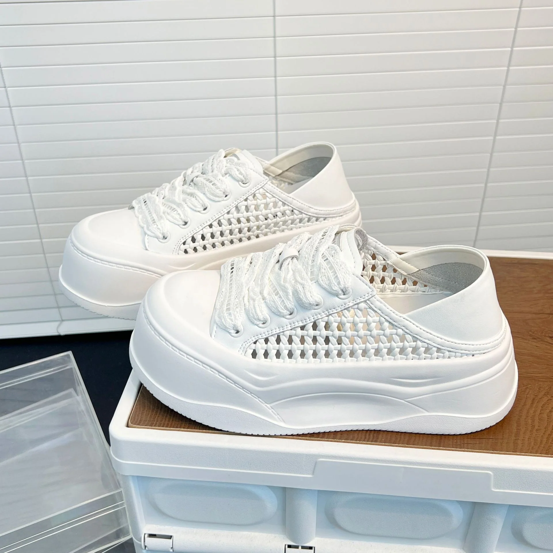 Damen luftige Sneaker mit innovativem Mesh-Design und sportlichem Komfort Heidi Mode - Image 2