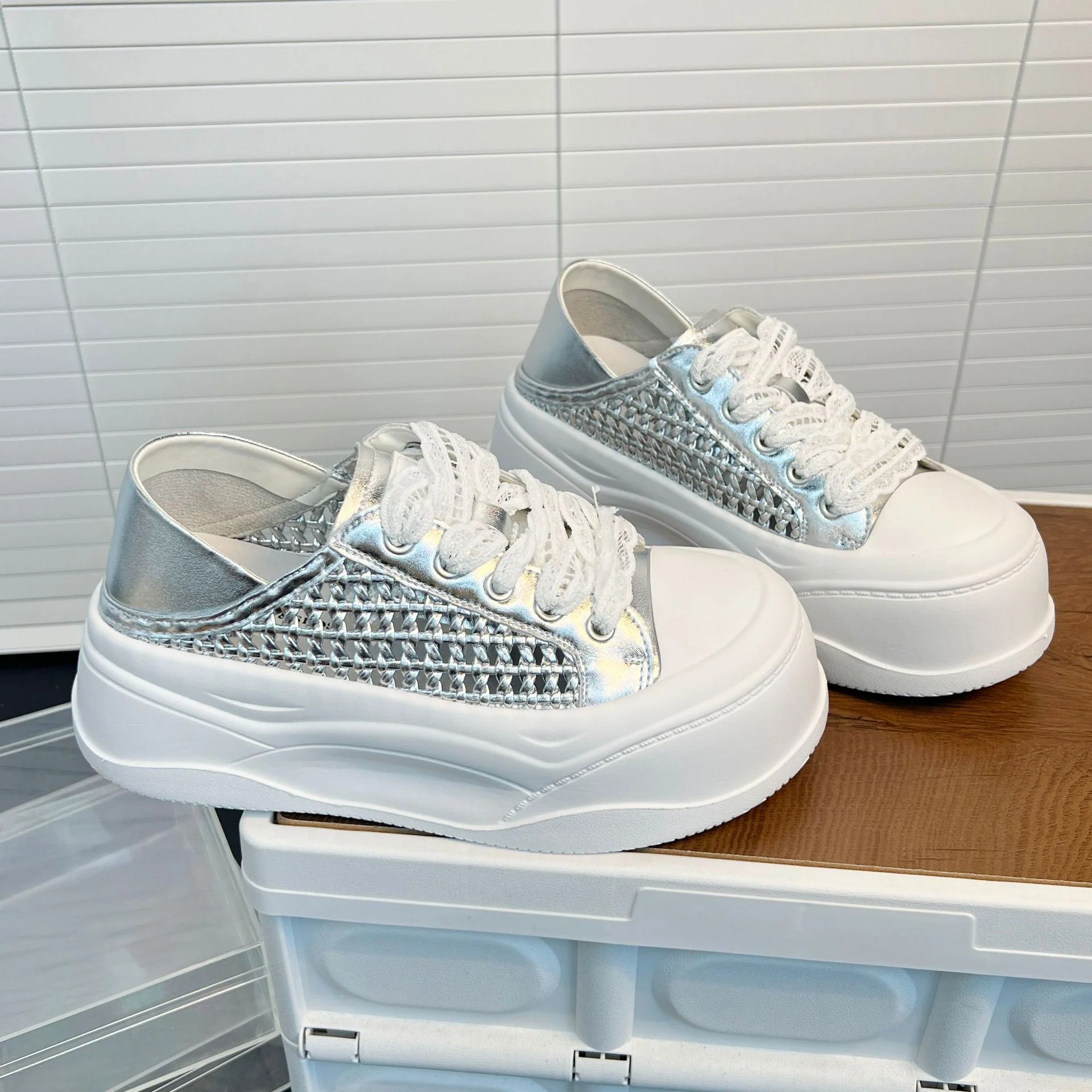 Damen luftige Sneaker mit innovativem Mesh-Design und sportlichem Komfort Heidi Mode - Image 5