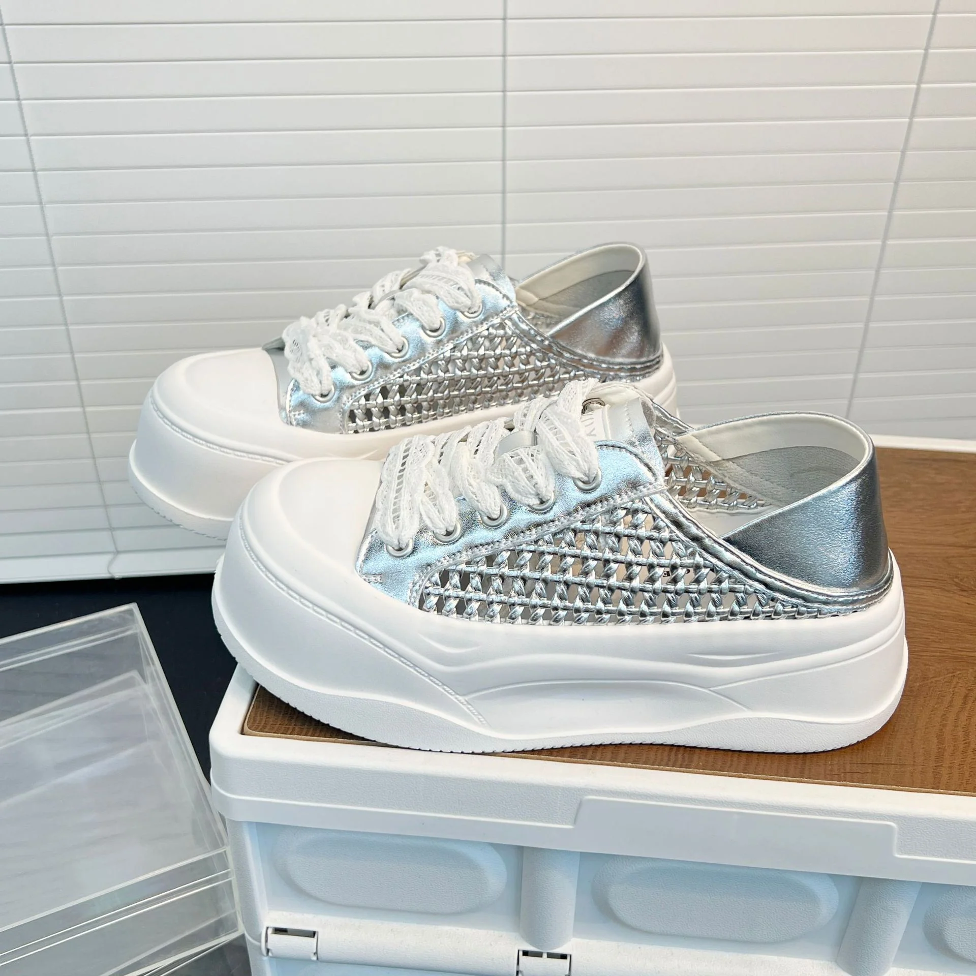 Damen luftige Sneaker mit innovativem Mesh-Design und sportlichem Komfort Heidi Mode - Image 6