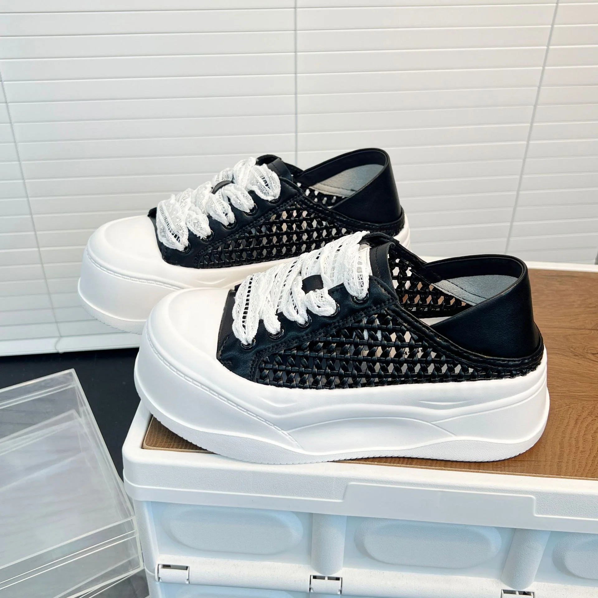 Damen luftige Sneaker mit innovativem Mesh-Design und sportlichem Komfort Heidi Mode - Image 7