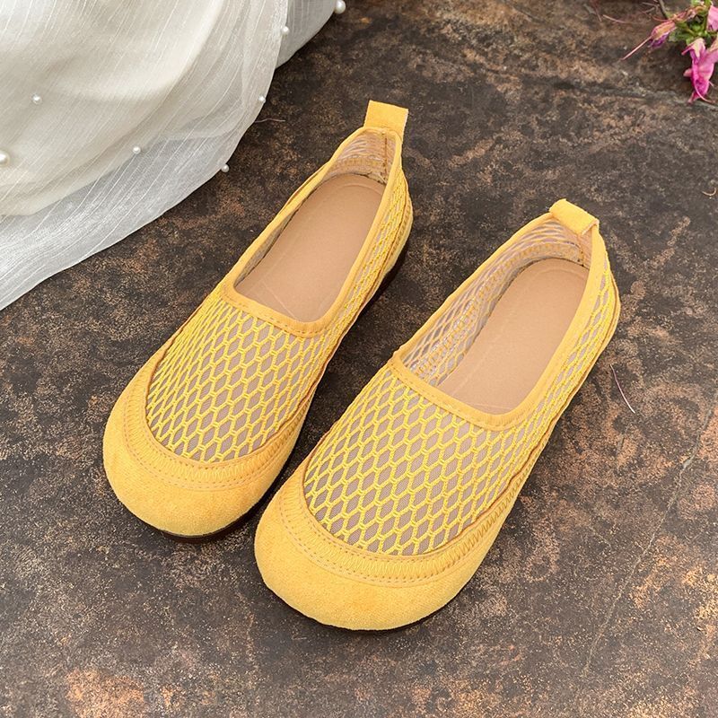 Damen luftige und elegante Ballerinas mit Netz-Obermaterial Heidi Mode - Image 6