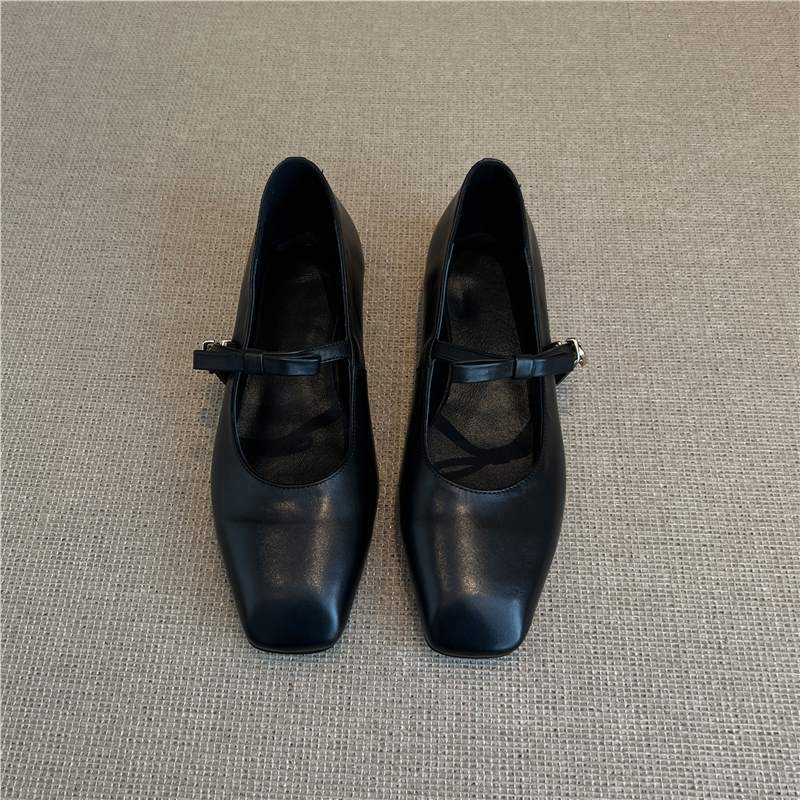 Damen Mary Jane Ballerinas mit edlem Riemenverschluss und komfortabler Sohle Heidi Mode - Image 7