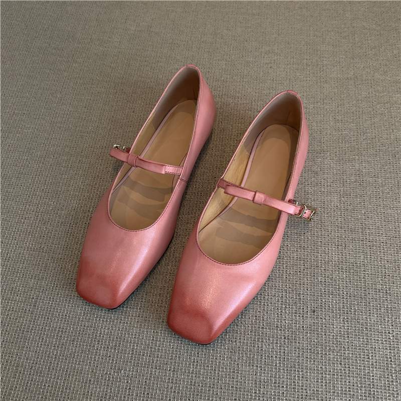 Damen Mary Jane Ballerinas mit edlem Riemenverschluss und komfortabler Sohle Heidi Mode - Image 8