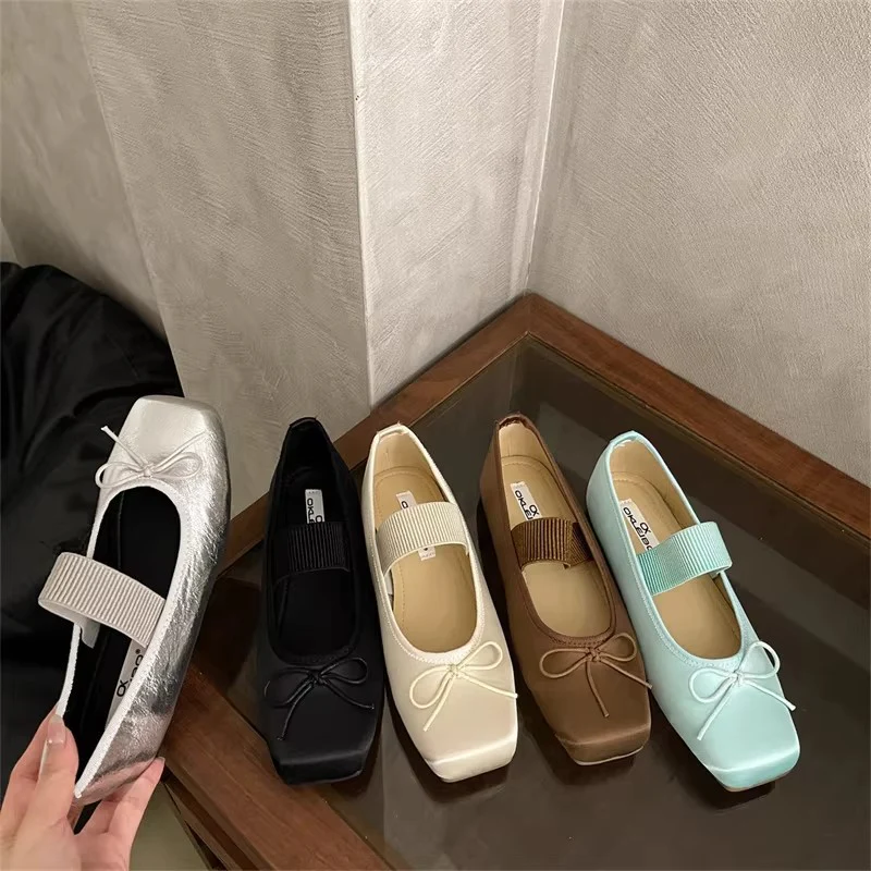 Damen Mary Jane Ballerinas mit elegantem Riemchen und verspieltem Schleifen-Detail Heidi Mode - Image 4