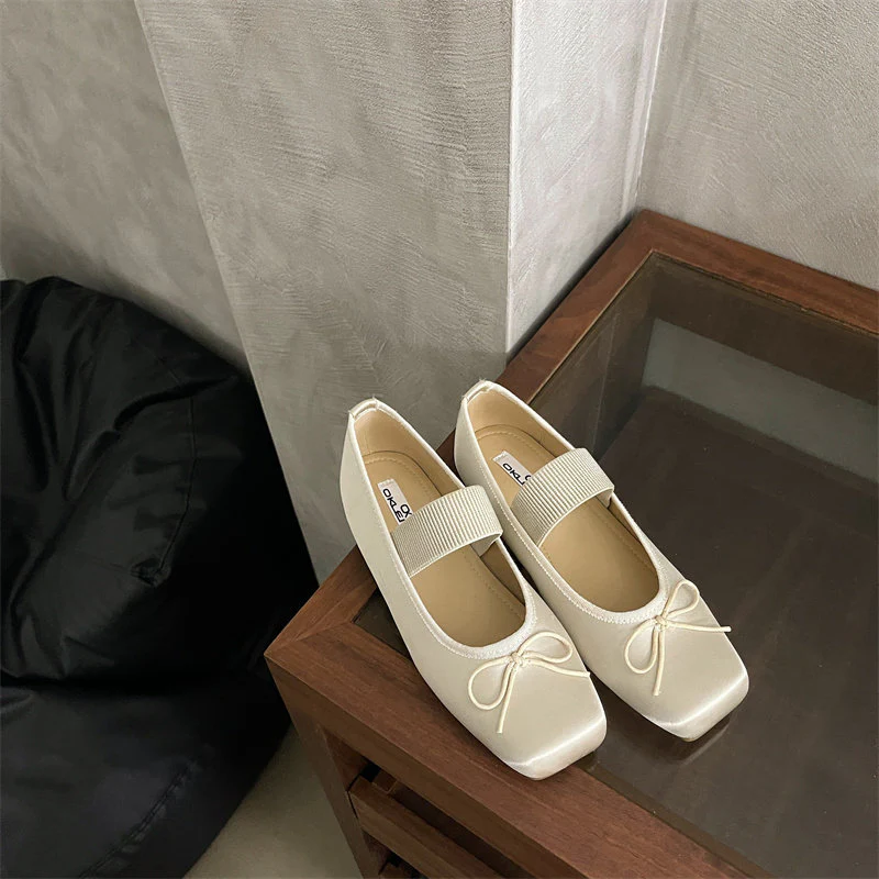 Damen Mary Jane Ballerinas mit elegantem Riemchen und verspieltem Schleifen-Detail Heidi Mode - Image 6