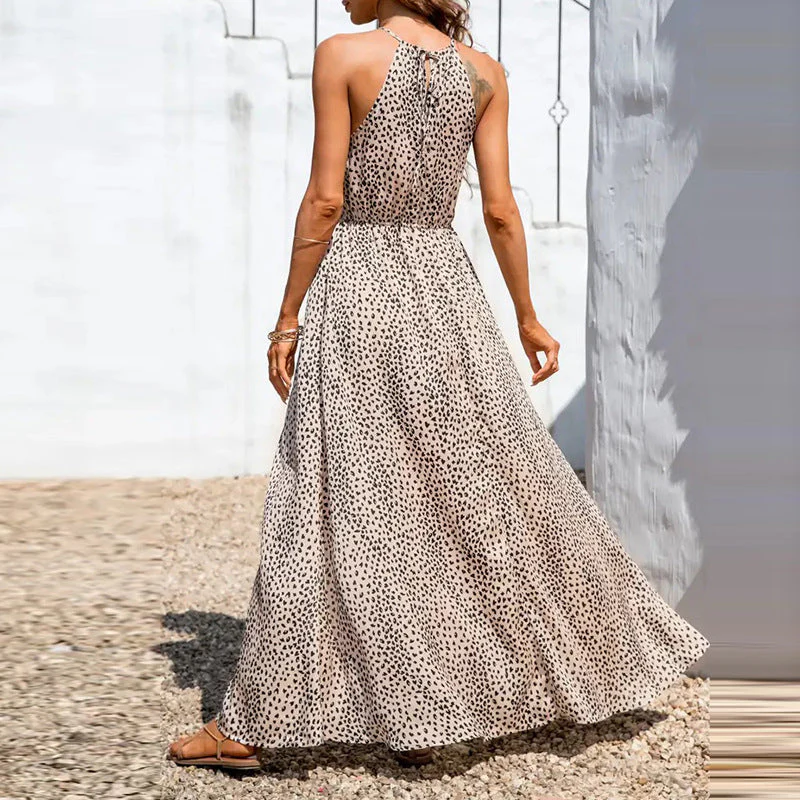 Damen Maxikleid mit Raffiniertem Wickeldesign und Hohem Schlitz Heidi-Mode - Image 4