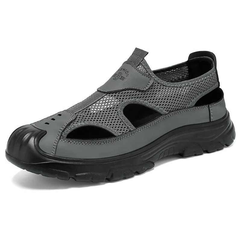 Damen Mesh-Sandalen mit rutschfester Laufsohle und verstellbarem Riemen Heidi Mode - Image 7