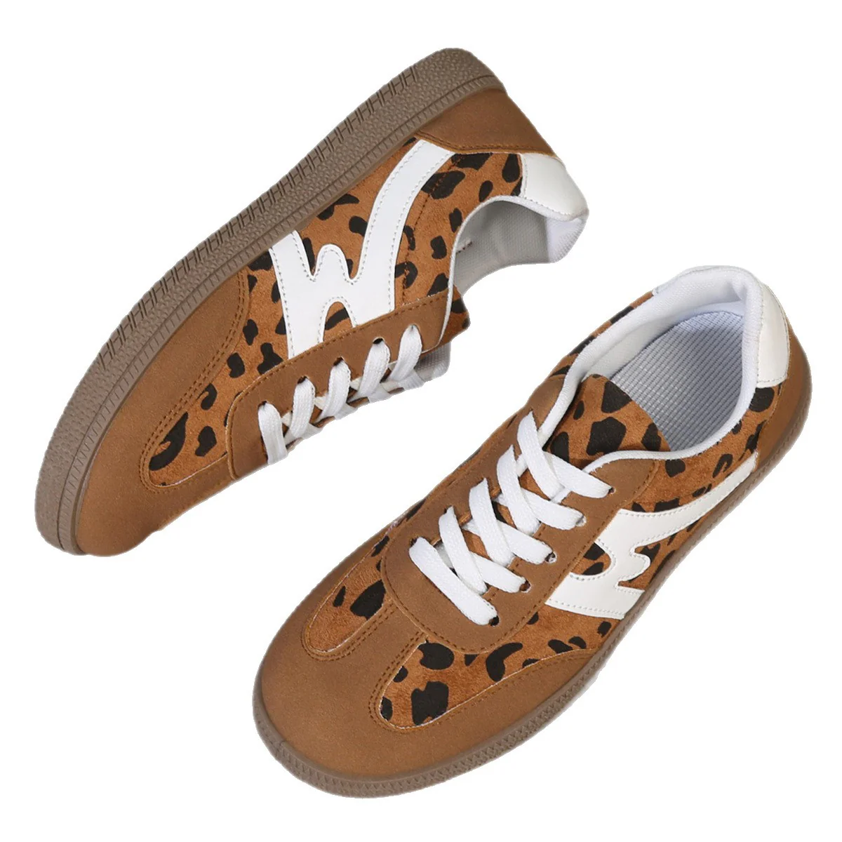 Damen Mode-Sneaker mit einzigartigem Leo-Design und rutschfester Sohle Heidi Mode - Image 5