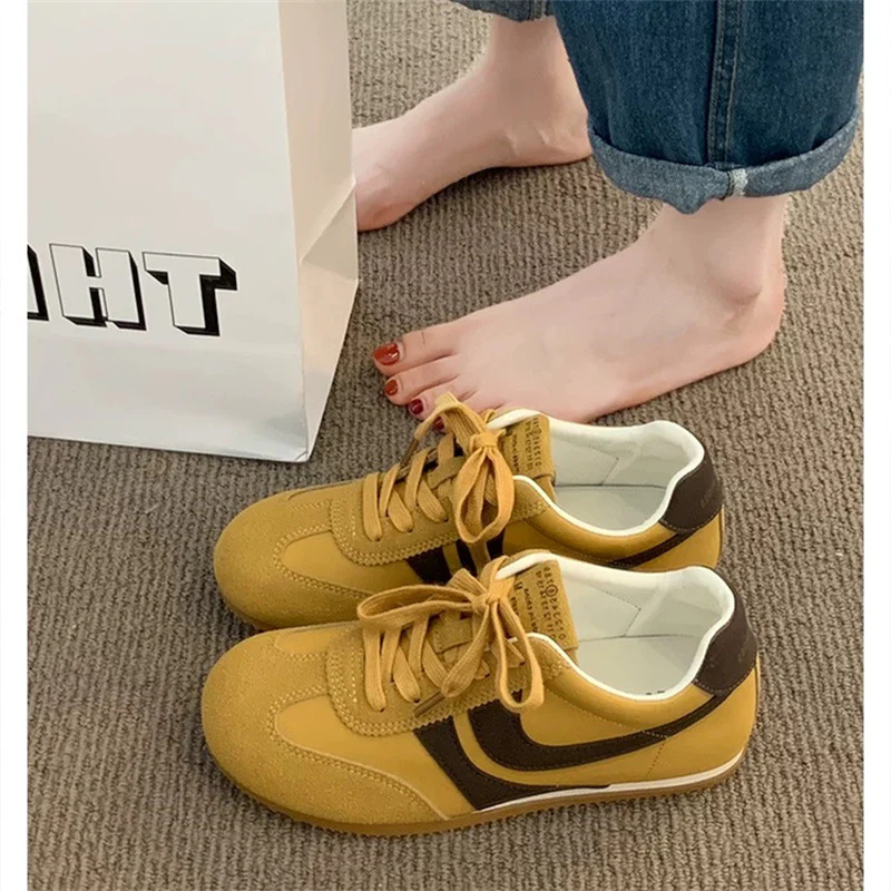 Damen Mode Sneakers mit atmungsaktivem Obermaterial und dämpfender Sohle Heidi Mode - Image 2