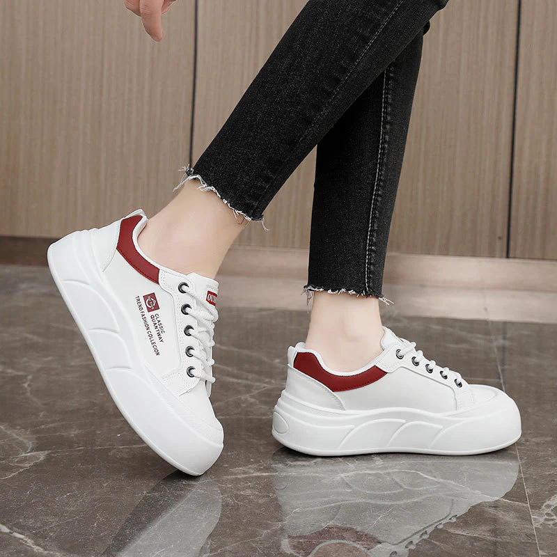 Damen Mode Sneakers mit sportlichem Design und gepolsterter Sohle Heidi Mode - Image 3