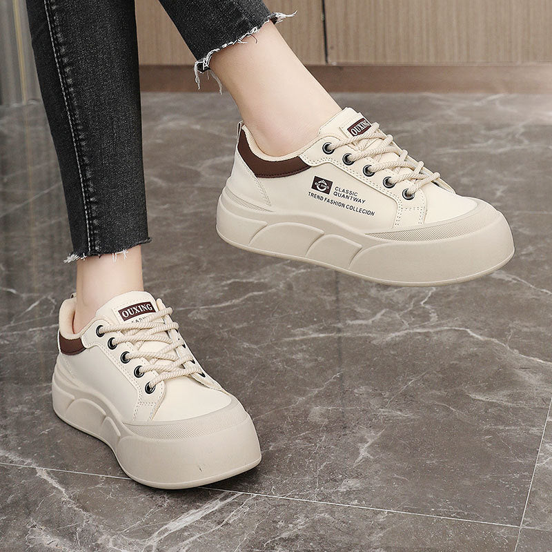 Damen Mode Sneakers mit sportlichem Design und gepolsterter Sohle Heidi Mode - Image 4