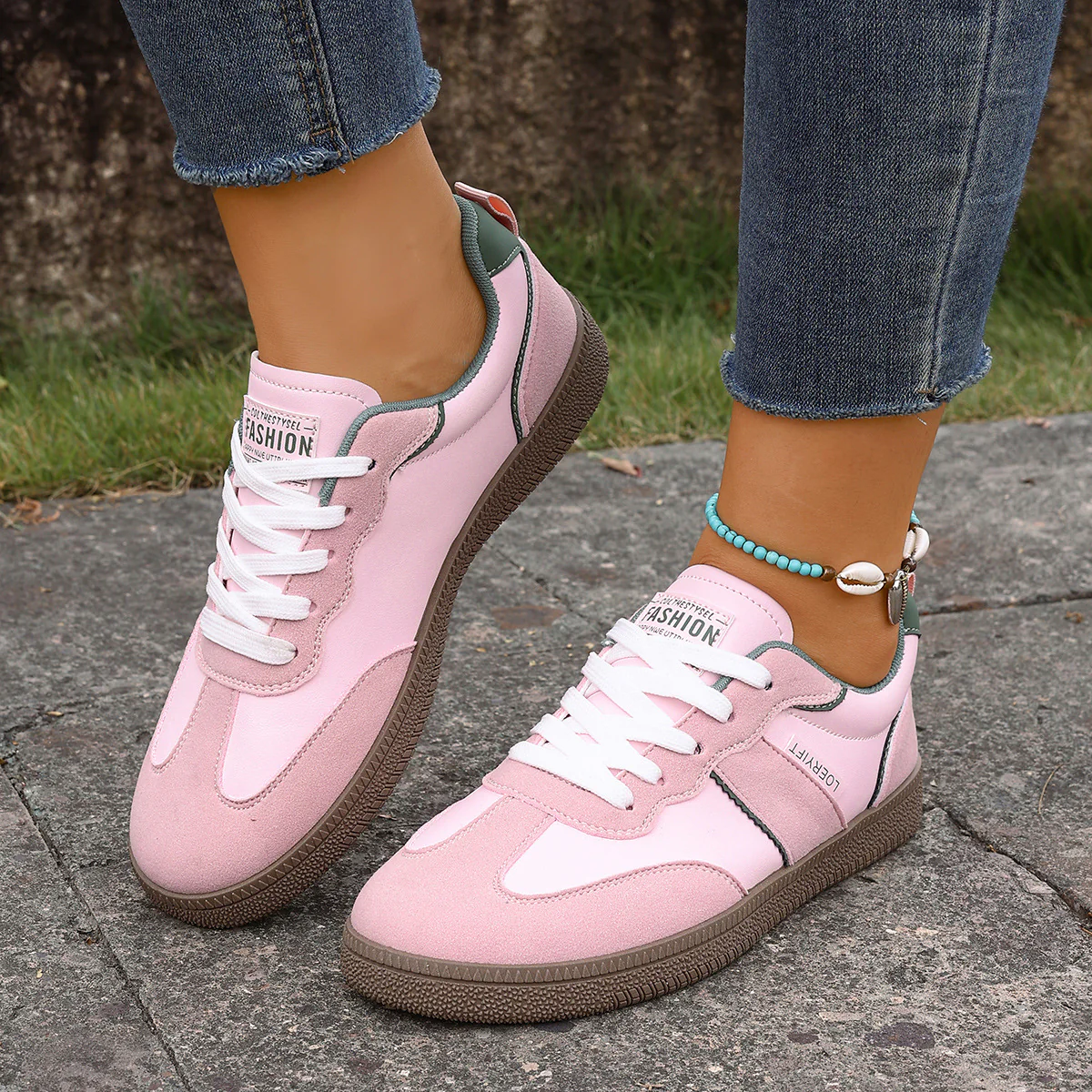 Damen Modefreizeitsneaker mit modernem Design und eleganten Akzenten Heidi Mode - Image 2