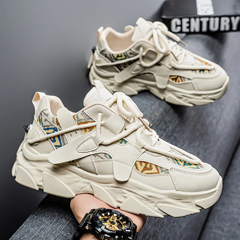 Damen moderne Chunky Sneakers mit innovativem Dämpfungssystem und stilvollem Design Heidi Mode - Image 4