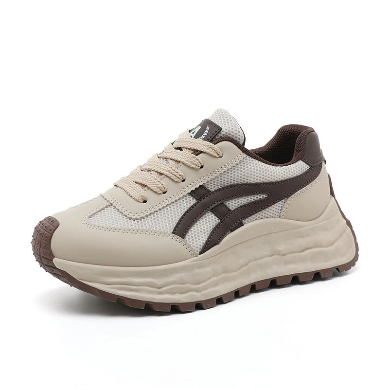 Damen moderne Sneaker mit atmungsaktiver Mesh-Oberfläche und dämpfender Laufsohle Heidi Mode - Image 2