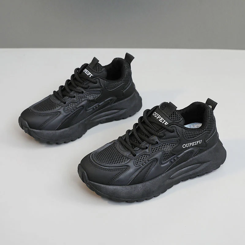 Damen moderne Sneaker mit atmungsaktiver Mesh-Oberfläche und dämpfender Sohle Heidi Mode - Image 7