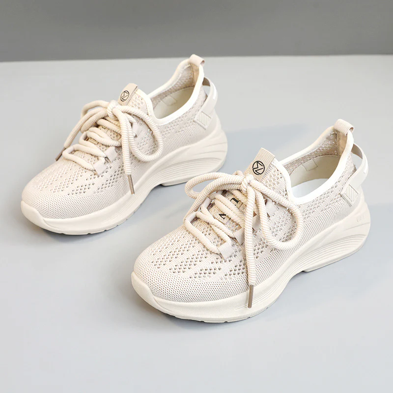 Damen moderne Sneakers mit atmungsaktiver Mesh-Oberfläche und dämpfendem Sohlenprofil Heidi Mode - Image 7