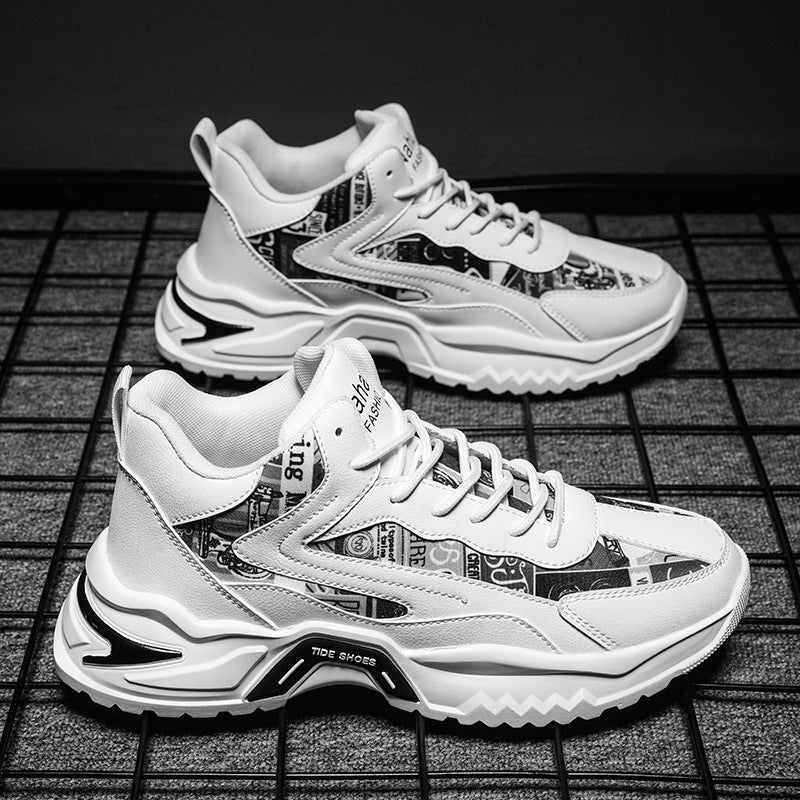 Damen moderne Sneakers mit auffälligem Print und dämpfender Laufsohle Heidi Mode - Image 2