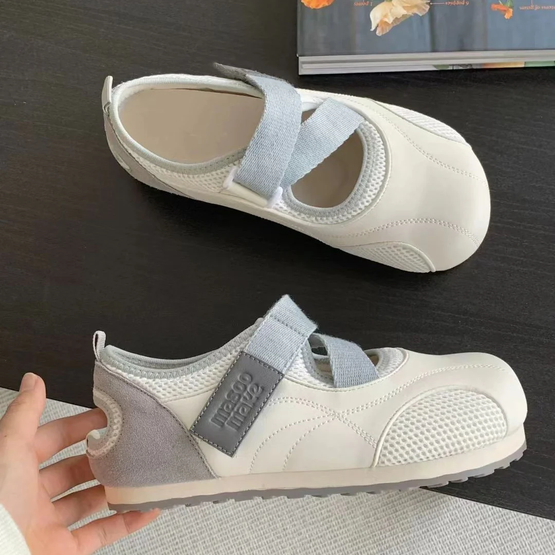 Damen moderne und bequeme Fitness-Schuhe mit schnellem Klettverschluss Heidi Mode - Image 4