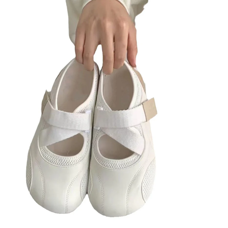Damen moderne und bequeme Fitness-Schuhe mit schnellem Klettverschluss Heidi Mode - Image 5