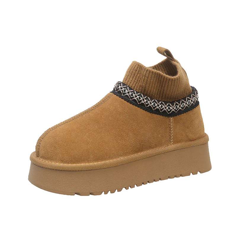 Damen modische Ankle Boots mit elastischem Kragen und rutschfester Sohle Heidi Mode - Image 6