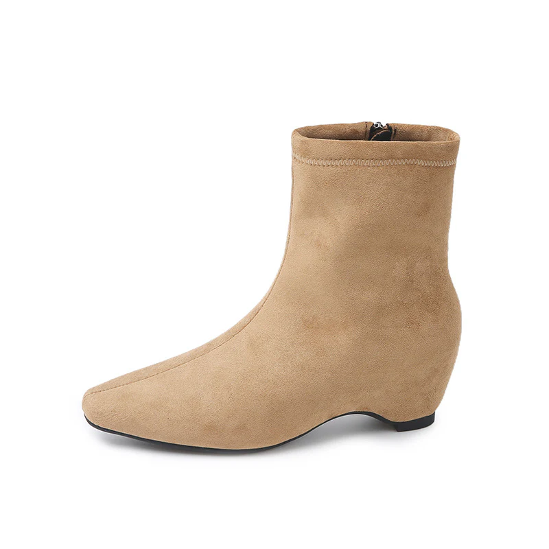 Damen modische Ankle-Stiefel mit elegantem Blockabsatz Heidi Mode - Image 5