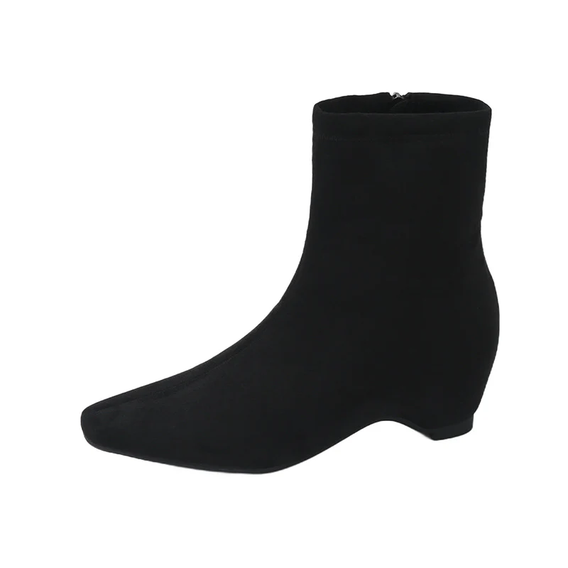 Damen modische Ankle-Stiefel mit elegantem Blockabsatz Heidi Mode - Image 6
