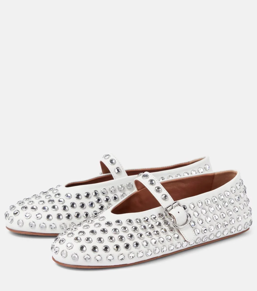 Damen Modische Ballerinas mit Strassverzierungen und komfortablem Fußbett Heidi Mode - Image 6