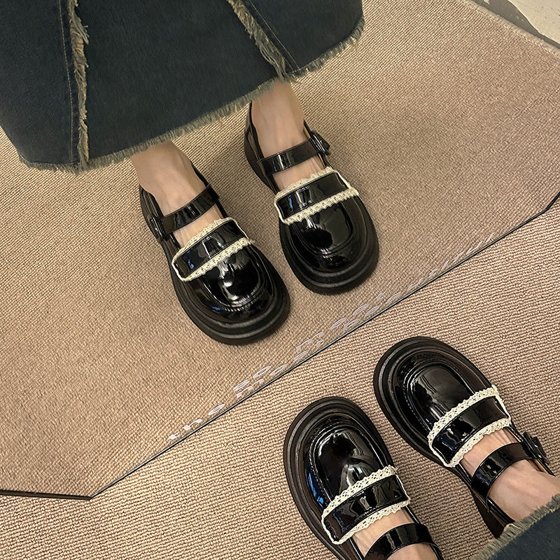 Damen Modische Ballerinas mit verstellbarem Riemen und elegantem Perlendetail Heidi Mode - Image 7
