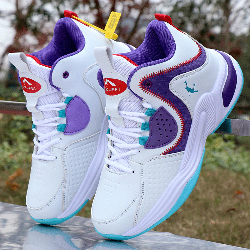 Damen Modische Basketball Sneakers mit atmungsaktivem Obermaterial und stoßdämpfender Sohle Heidi Mode - Image 6