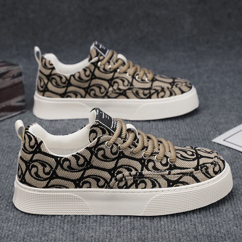 Damen Modische Casual Sneakers mit einzigartigem Muster Heidi Mode - Image 8