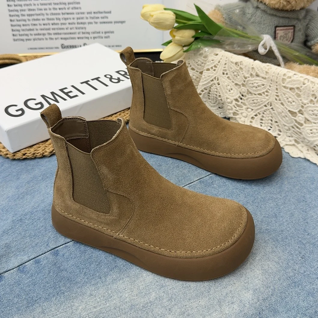 Damen modische Chelsea Boots mit rutschfester Sohle und chicem Detail Heidi Mode - Image 2