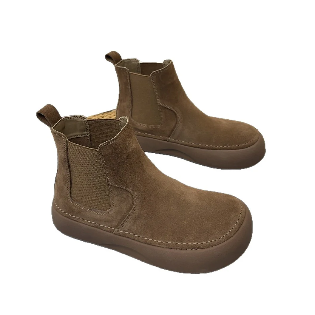 Damen modische Chelsea Boots mit rutschfester Sohle und chicem Detail Heidi Mode - Image 5