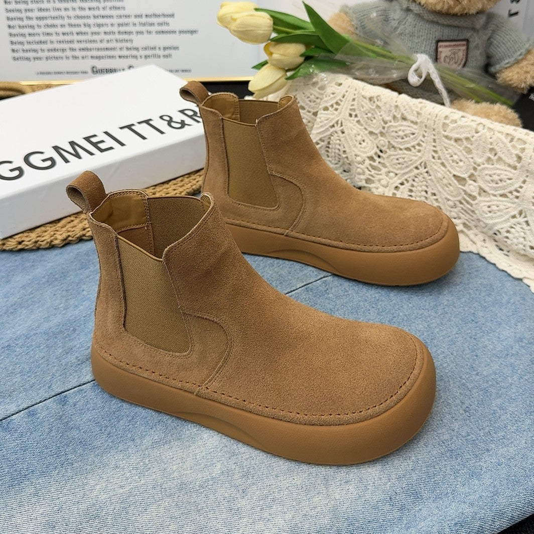 Damen modische Chelsea Boots mit rutschfester Sohle und chicem Detail Heidi Mode - Image 7